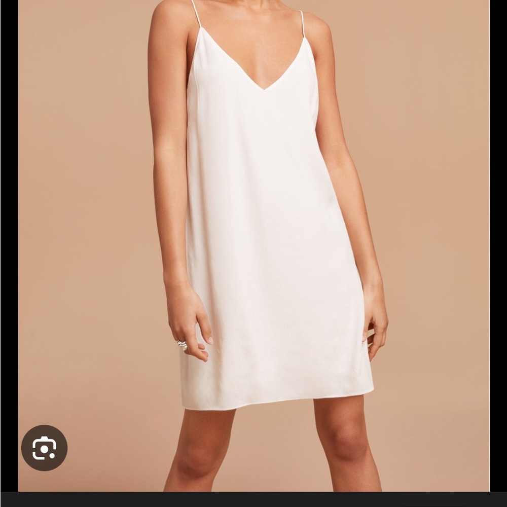 Aritzia Wilfred Free Slip Mini Dress
